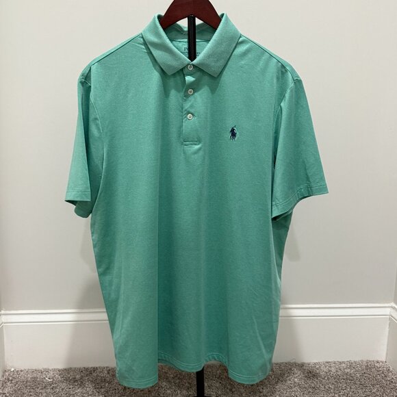 Polo Ralph Lauren Men's Performance Polo - Light Green - Picture 1 of 4